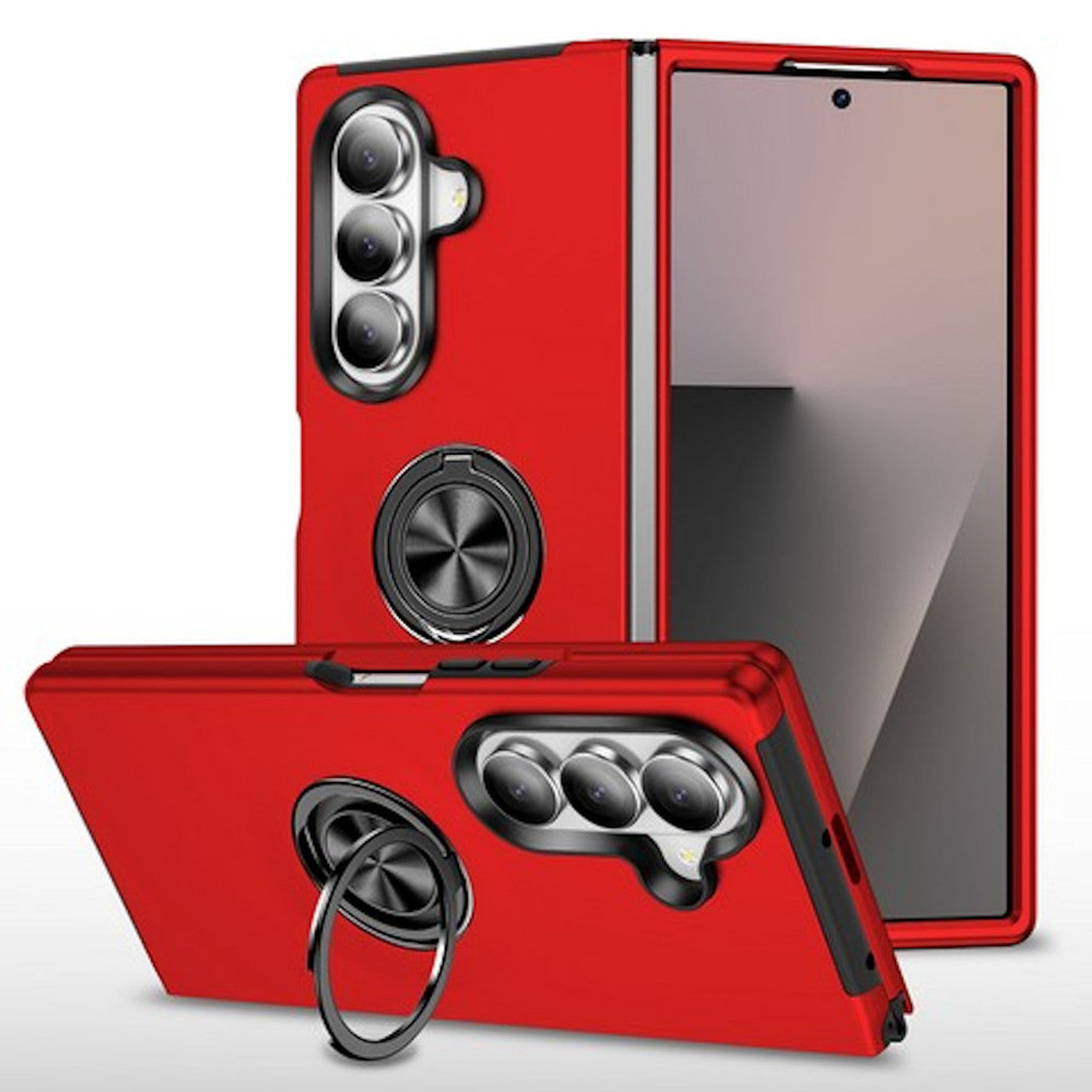 Hybrid Magnetic Invisible Ring Case for Samsung Galaxy Z Fold 7 Hybrid Magnetic Invisible Ring Case for Samsung Galaxy Z Fold 7